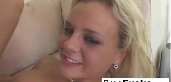  Busty blonde Bree Olson takes a hard cock up her tight ass!